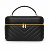 Celeste Vanity Bag – Black — front view
