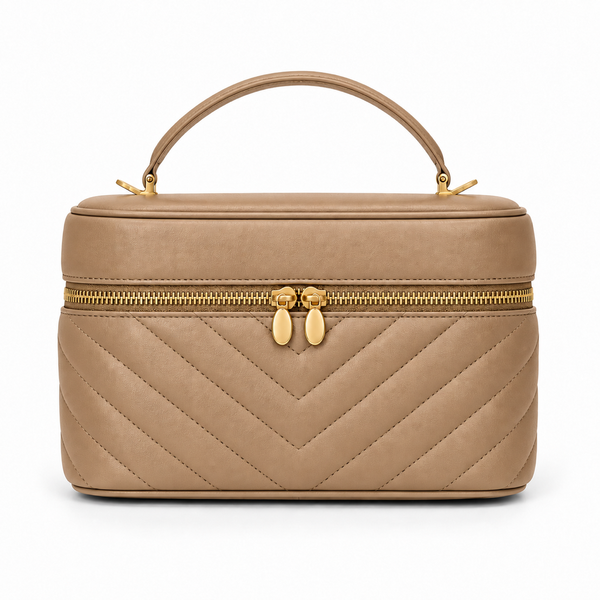 Celeste Vanity Bag – Toffee