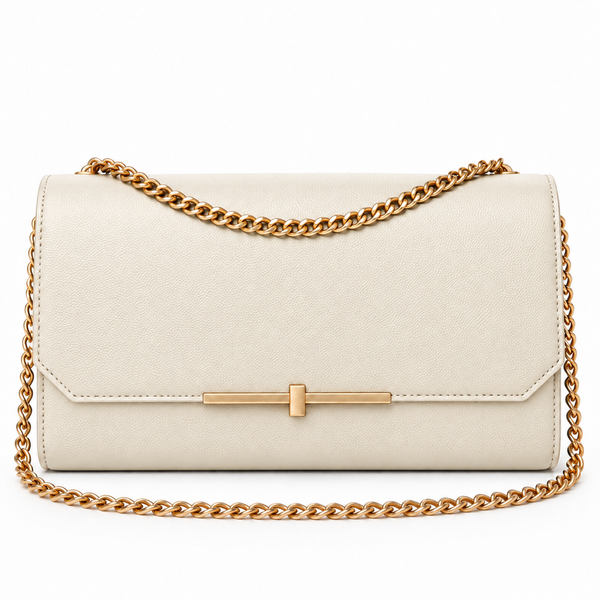 Soline Chain Bag – Ivory